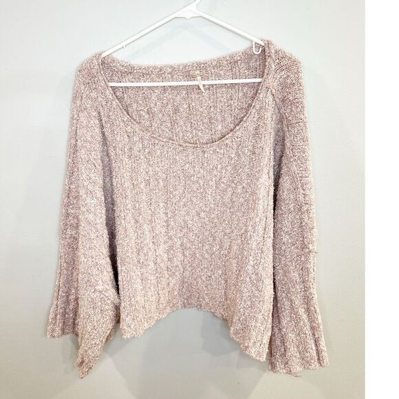 Free people too good pullover cropped sweater - Picture 3 of 6